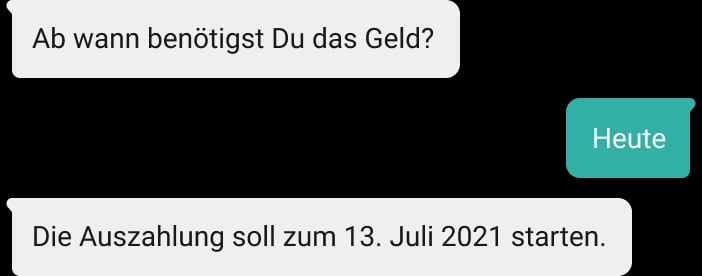 Ein Beispiel zu MARZIPAN KAI