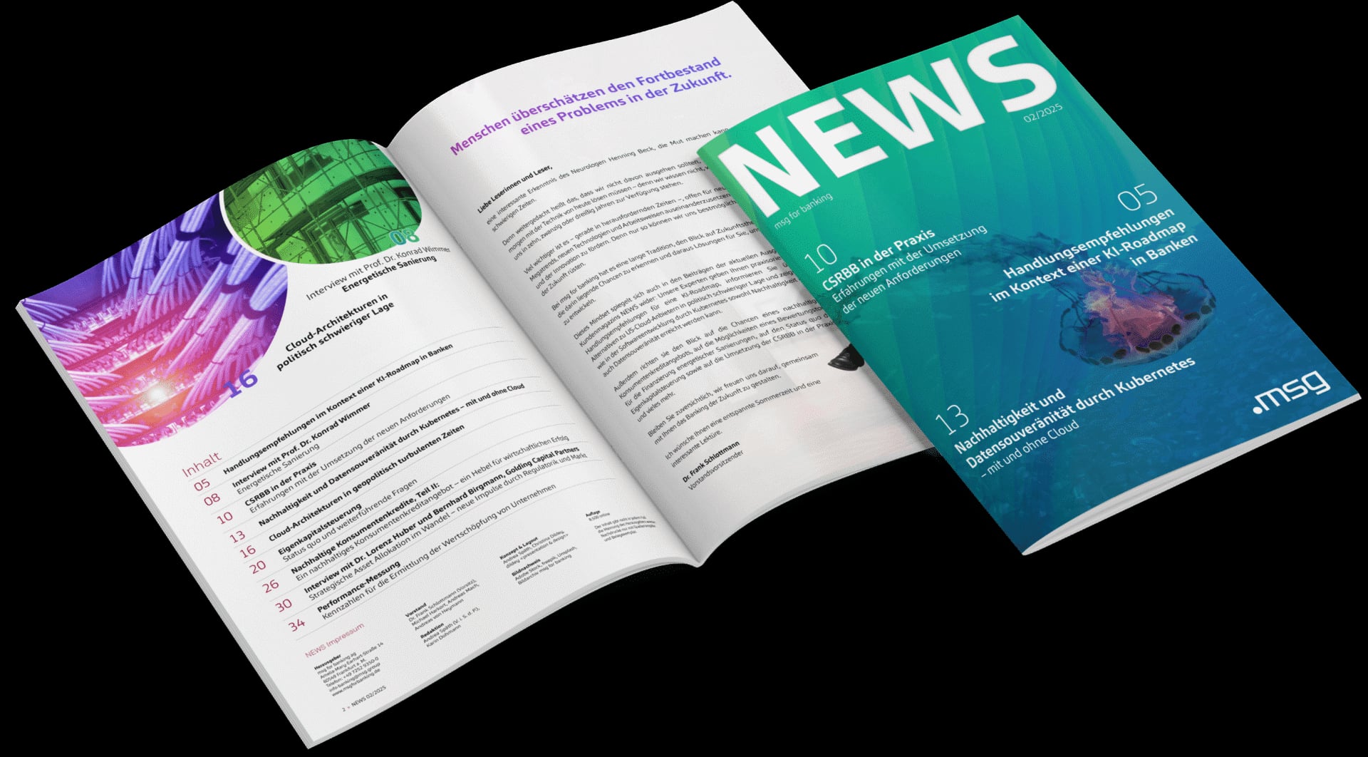 NEWS 02/2025, Titel und Inhalt