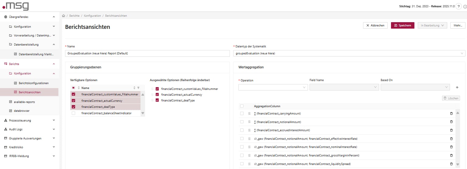 Data platform - Data reports