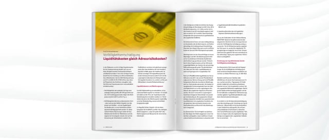 Vorfälligkeitsentschädigung: Liquiditätskosten gleich Adressrisikokosten?