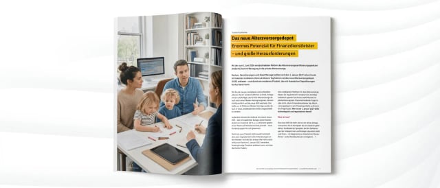 Das neue Altersvorsorgedepot Enormes Potenzial für Finanzdienstleister – und große Herausforderungen