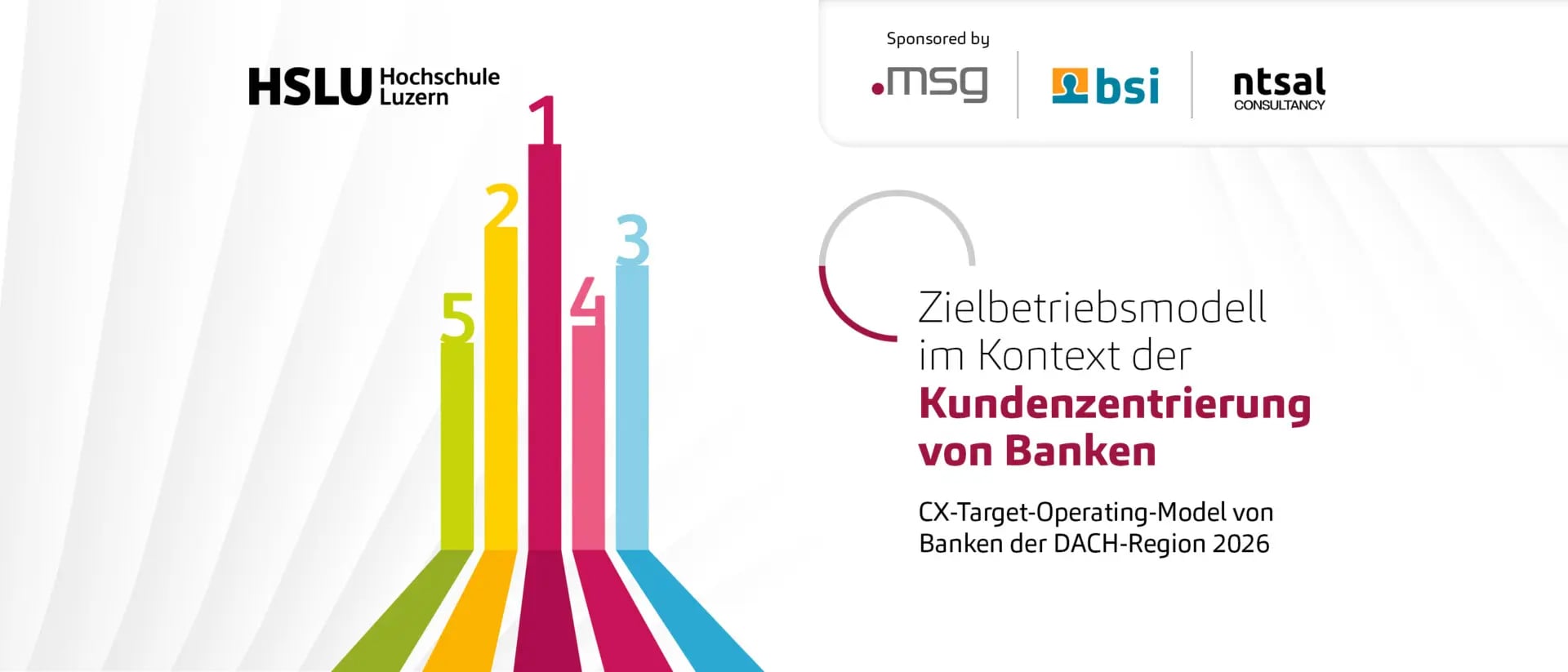 Aktuelle Studie: Vom Projekt zum Betriebsmodell – Customer Experience im Zielbetriebsmodell von Banken