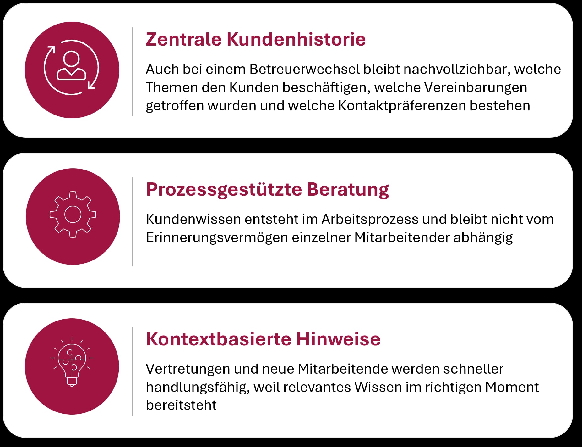 Drei Fähigkeiten Tagesgeschäft DE