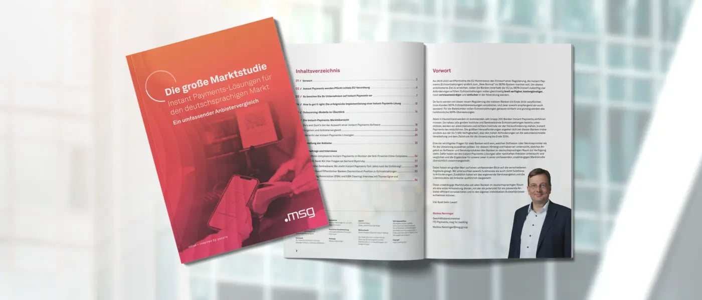 Instant-Payments-Lösungen – Marktstudie 2023