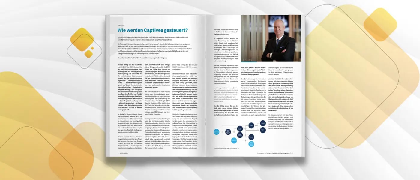 Interview: “Wie werden Captives gesteuert, Herr Dr. Wittig?”