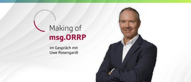 msg.ORRP – der neue Standard für Meldewesen und Risikomanagement