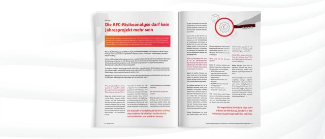 Interview: "Die AFC-Risikoanalyse darf kein Jahresprojekt mehr sein"