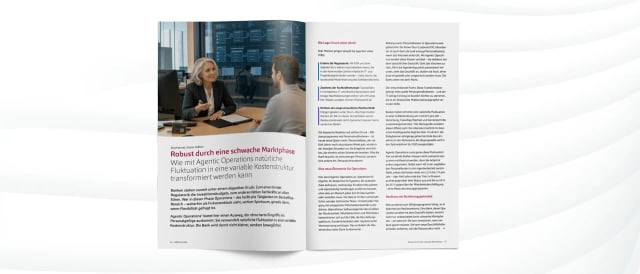 Robust durch eine schwache Marktphase: Wie mit Agentic Operations natürliche Fluktuation in eine variable Kostenstruktur transformiert werden kann