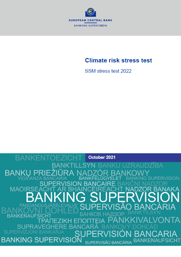 EZB Climate risk stress test 2022