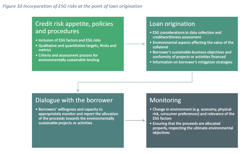 Einbeziehung der ESG-Risiken in der Kreditvergabe
