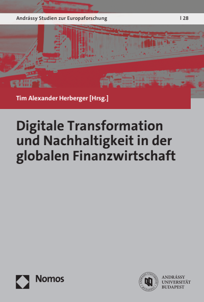 Fachbuch digitale Transformation und Nachhaltigkeit in der globalen Finanzwirtschaft