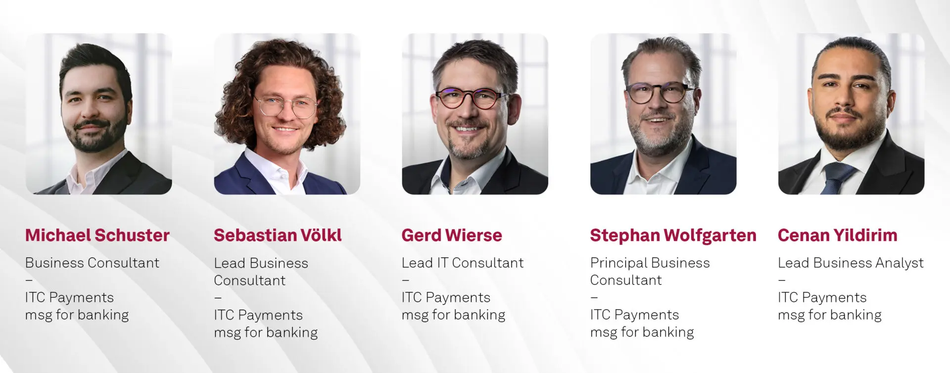 Die Autoren der Studie Payments-Transformation 2024