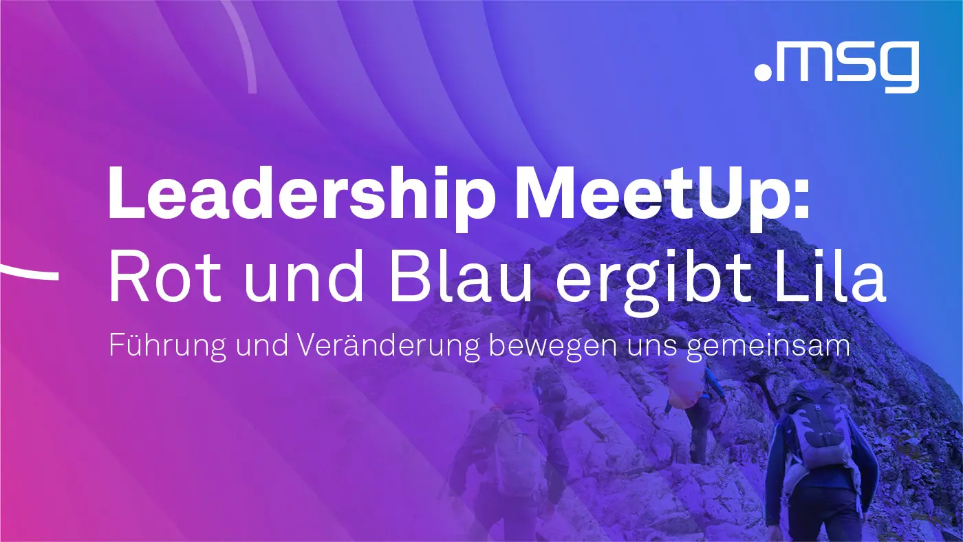 Leadership MeetUp Übersicht