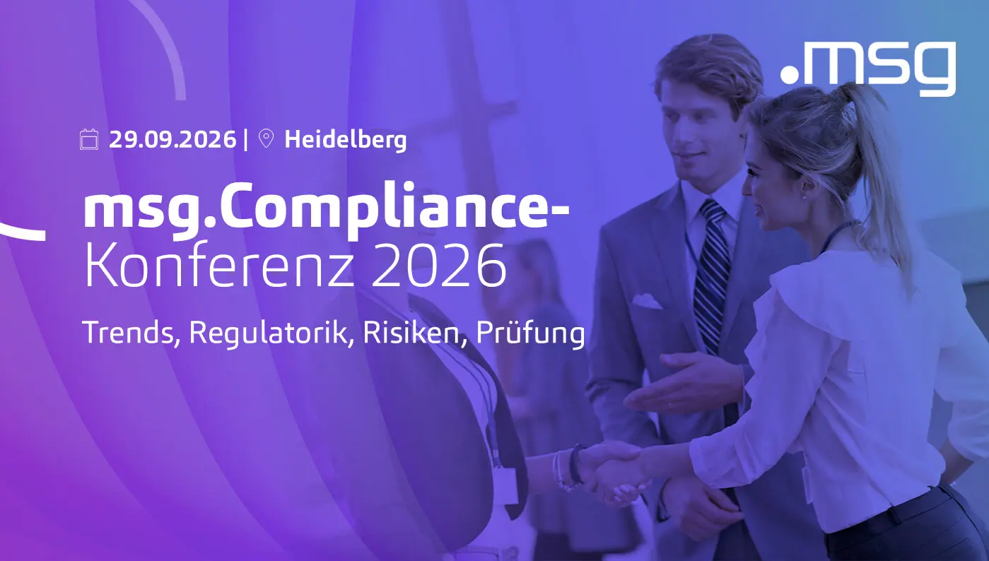 msg.Compliance-Konferenz 2026