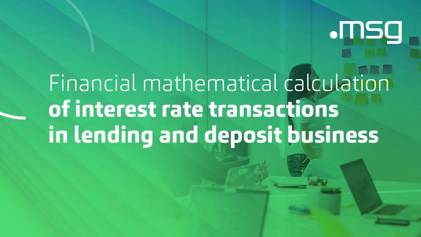 Financial mathematical calculation