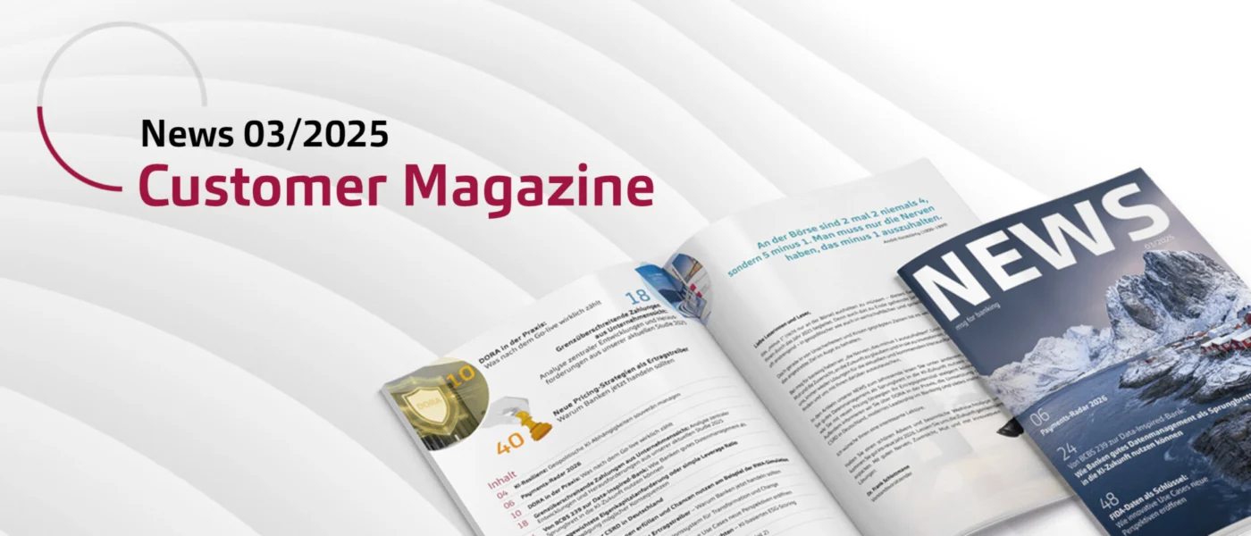Customer Magazin, NEWS 03/2025