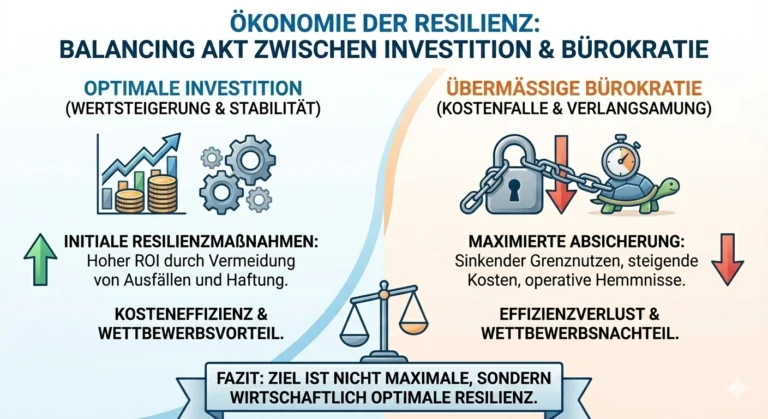 Blogbeitrag Resilienz vs Effizenz, Ökonomie der Resilienz