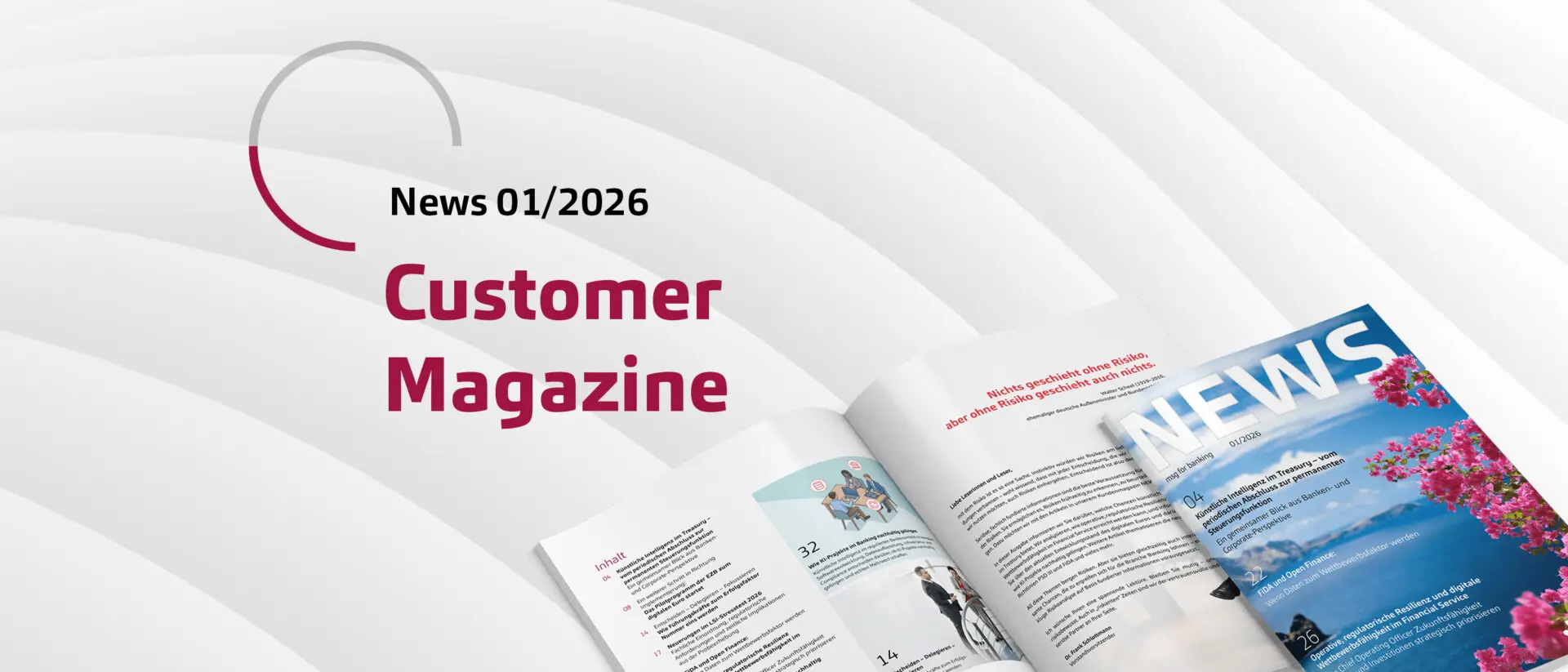 Customer Magazin NEWS 01/2026, msg for banking