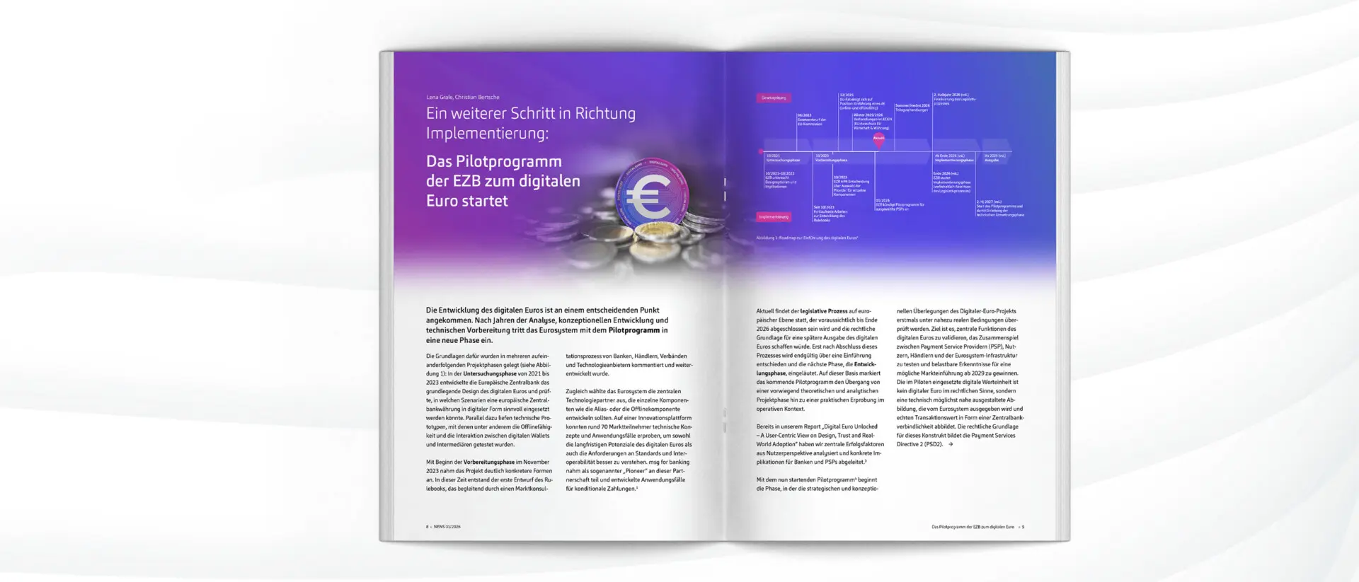 Digitaler Euro, Schritt Richtung Impelementierung, NEWS 01/2026