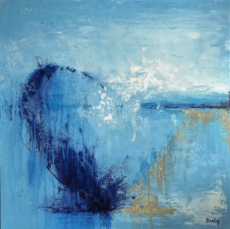 the art of modern banking, Acqua (2025)Painting by Pier Bertig (Romänien)