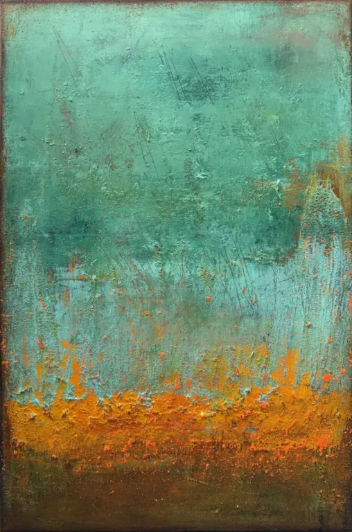 Traces of the past (2025), Painting by Viki Smoliar (Ukraine)