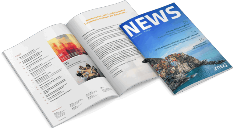 NEWS 02/2026, Kundenmagazin von msg for banking